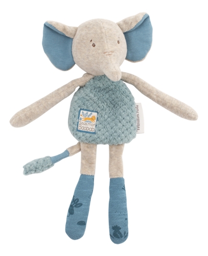 Moulin Roty Doudou Avec Attache Tétine Girafe Sous Mon Baobab